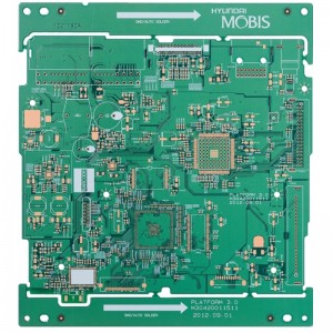4 layer high frequency HDI Hybrid PCB Vias filled with Resin